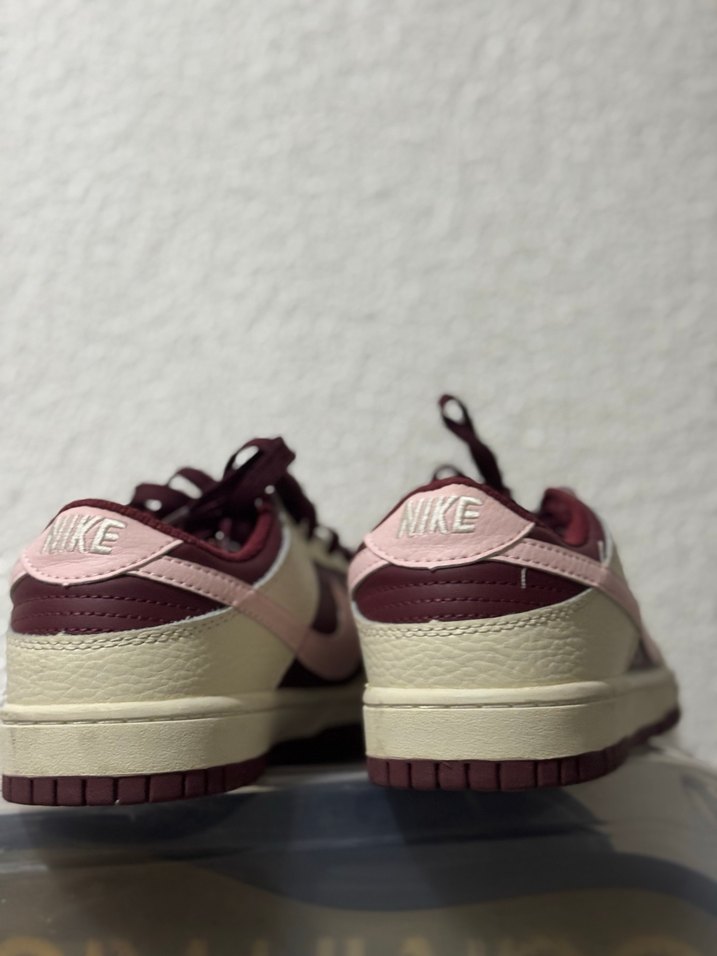 Bordo Renkli Kadın Spor Ayakkabı - Görsel 3