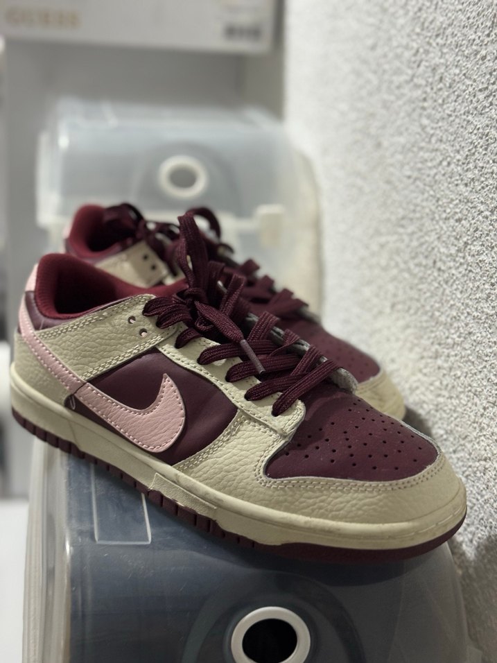 Bordo Renkli Kadın Spor Ayakkabı - Görsel 5