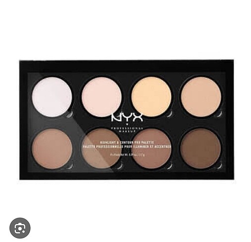 NYX kontür paleti