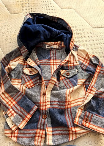 Erkek Çocuk Çok Renkli Batik Desenli Uzun Kollu Gömlek - Görsel 7