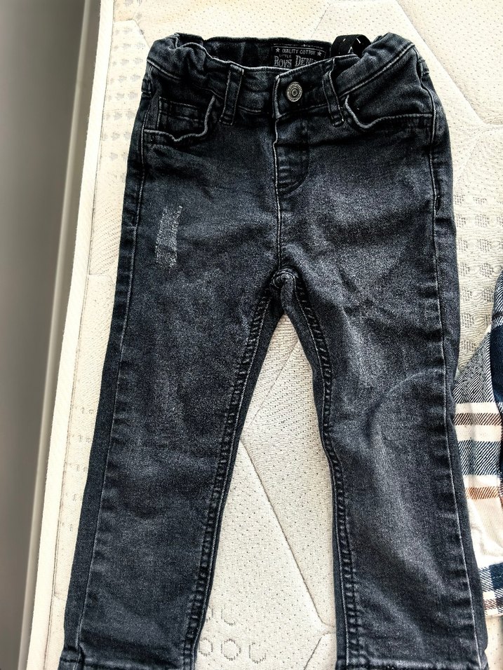 Erkek Çocuk Çok Renkli Batik Desenli Uzun Kollu Gömlek - Görsel 4