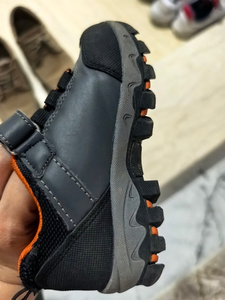 Turuncu Siyah Erkek Çocuk Spor Ayakkabı - Görsel 3