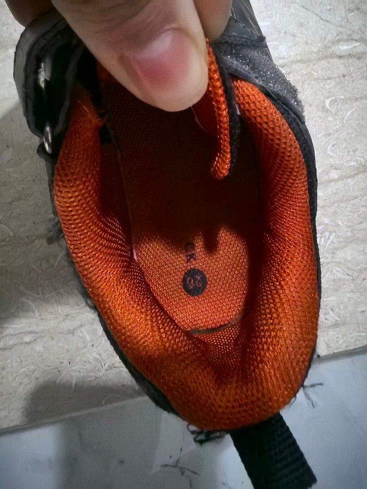 Turuncu Siyah Erkek Çocuk Spor Ayakkabı - Görsel 2