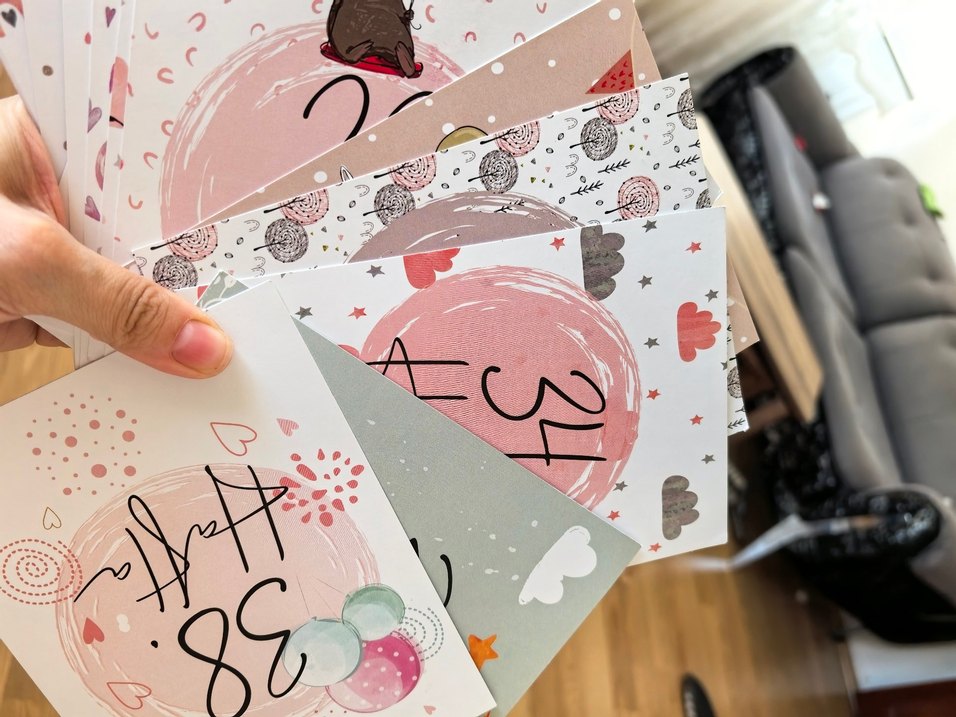 Hamile anı Kartları - Görsel 2