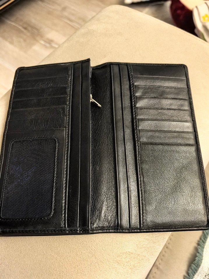 Deri Siyah  Cüzdan - Görsel 2