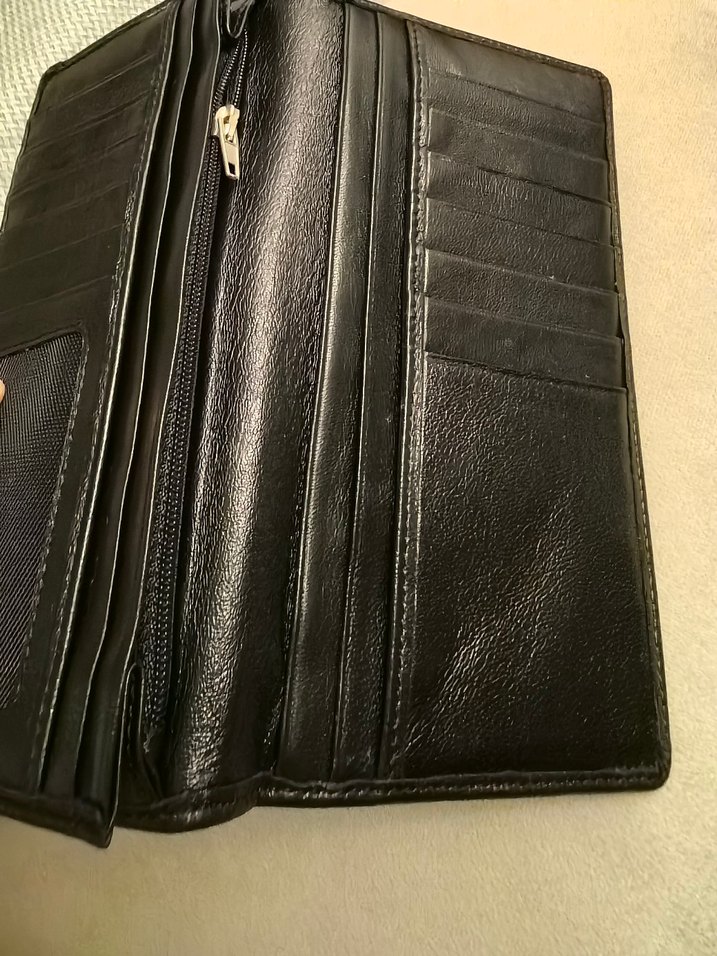 Deri Siyah  Cüzdan - Görsel 5