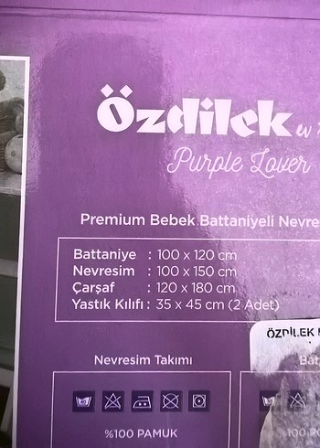 Pembe Baskılı Polar Bebek Nevresim Takımı - Görsel 7