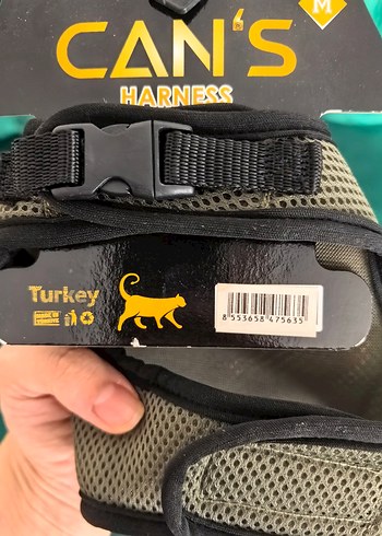 Gri Köpek Göğüs Tasması - Medium small - Görsel 5