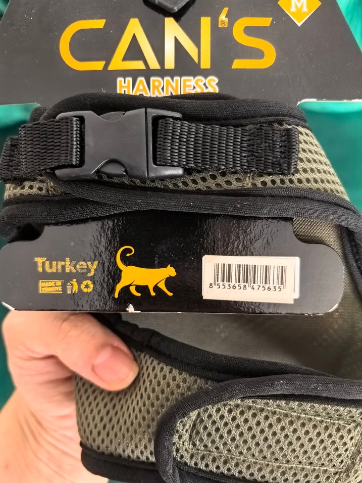 Gri Köpek Göğüs Tasması - Medium small - Görsel 5