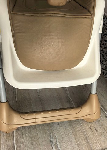 Beden kahverengi Renk Kahverengi ve Gri Bebek Mama Sandalyesi