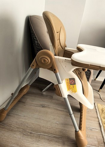 Kahverengi ve Gri Bebek Mama Sandalyesi - Görsel 5