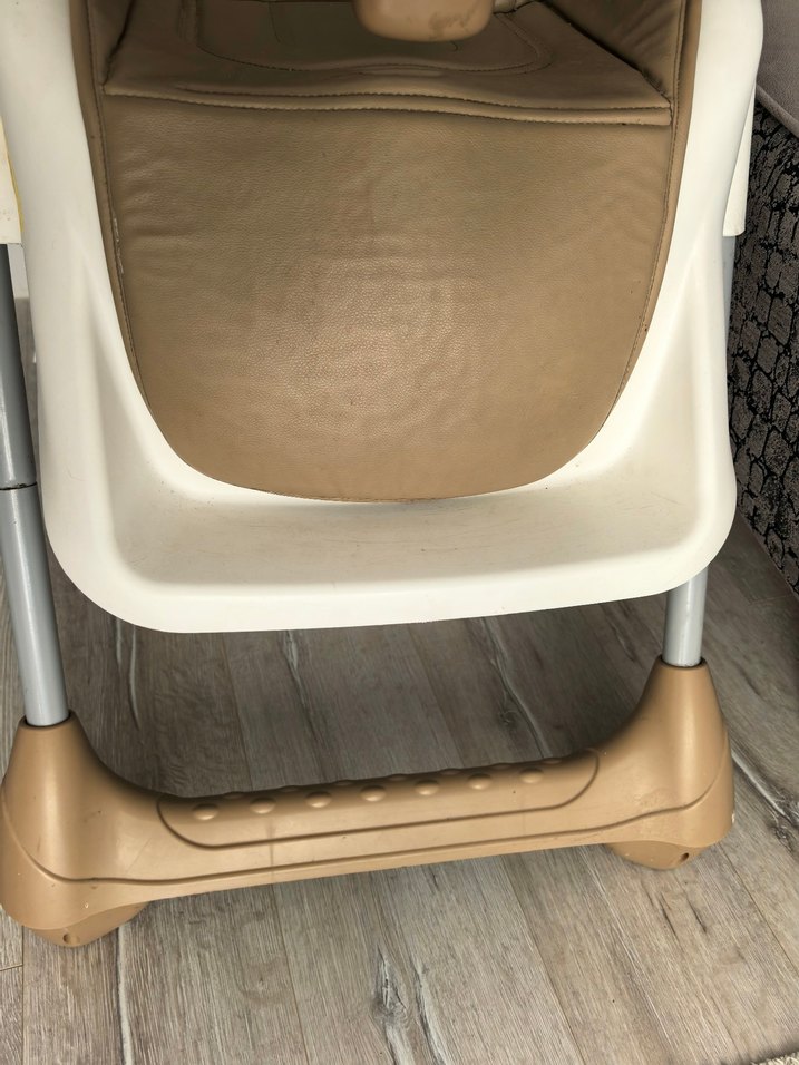 Kahverengi ve Gri Bebek Mama Sandalyesi - Görsel 4