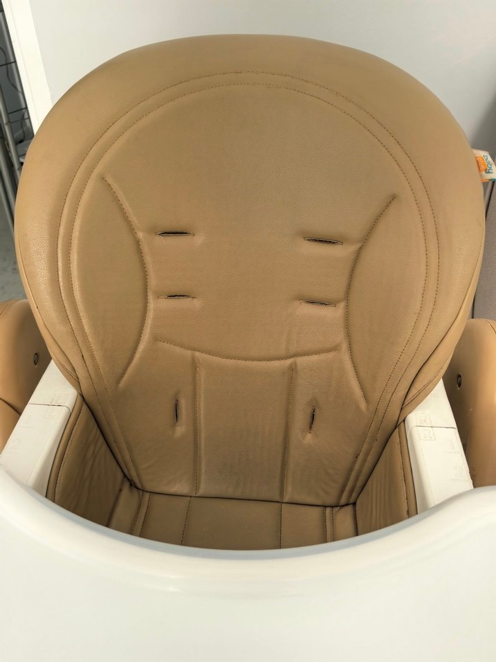 Kahverengi ve Gri Bebek Mama Sandalyesi - Görsel 2