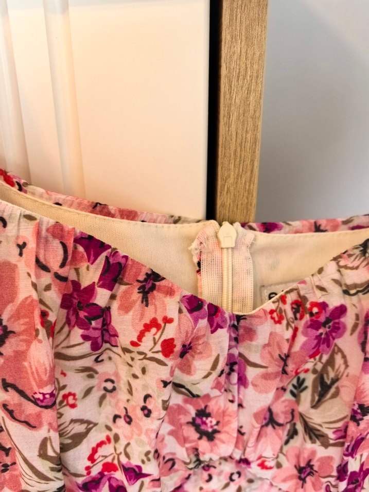 Pembe Bohem Uzun Elbise - Görsel 3