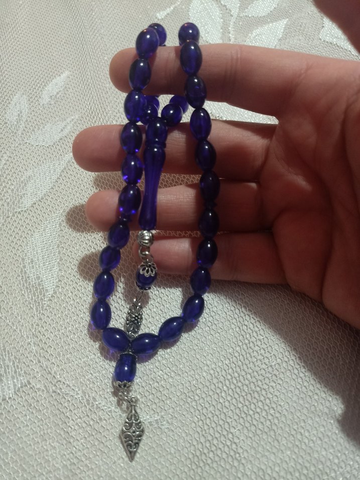 Erkek Mor Tesbih - Minimalist Tasarım - Görsel 2