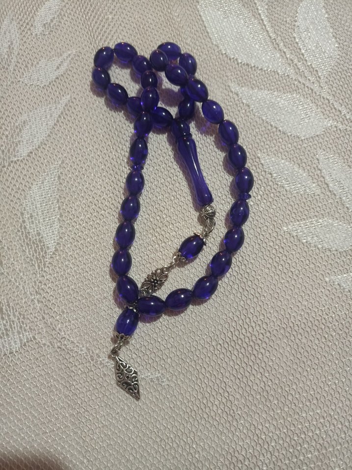 Erkek Mor Tesbih - Minimalist Tasarım - Görsel 3