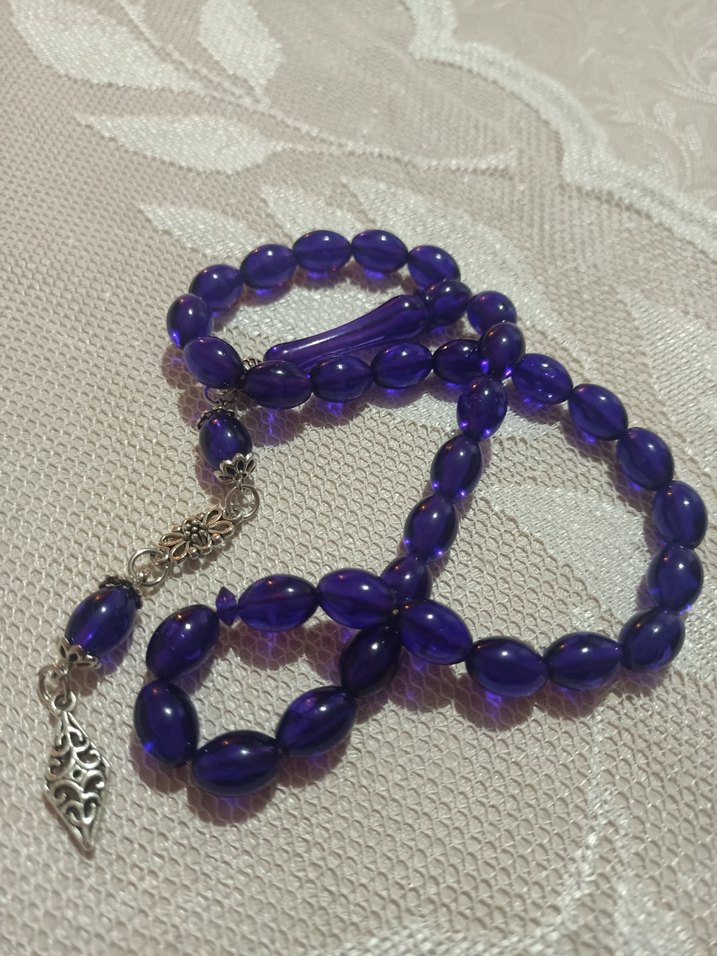 Erkek Mor Tesbih - Minimalist Tasarım - Görsel 4