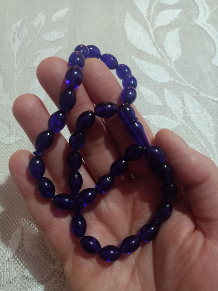 Erkek Mor Tesbih - Minimalist Tasarım - Görsel 5