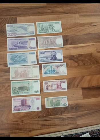 Türkiye Eski Banknot Koleksiyonu - Görsel 2