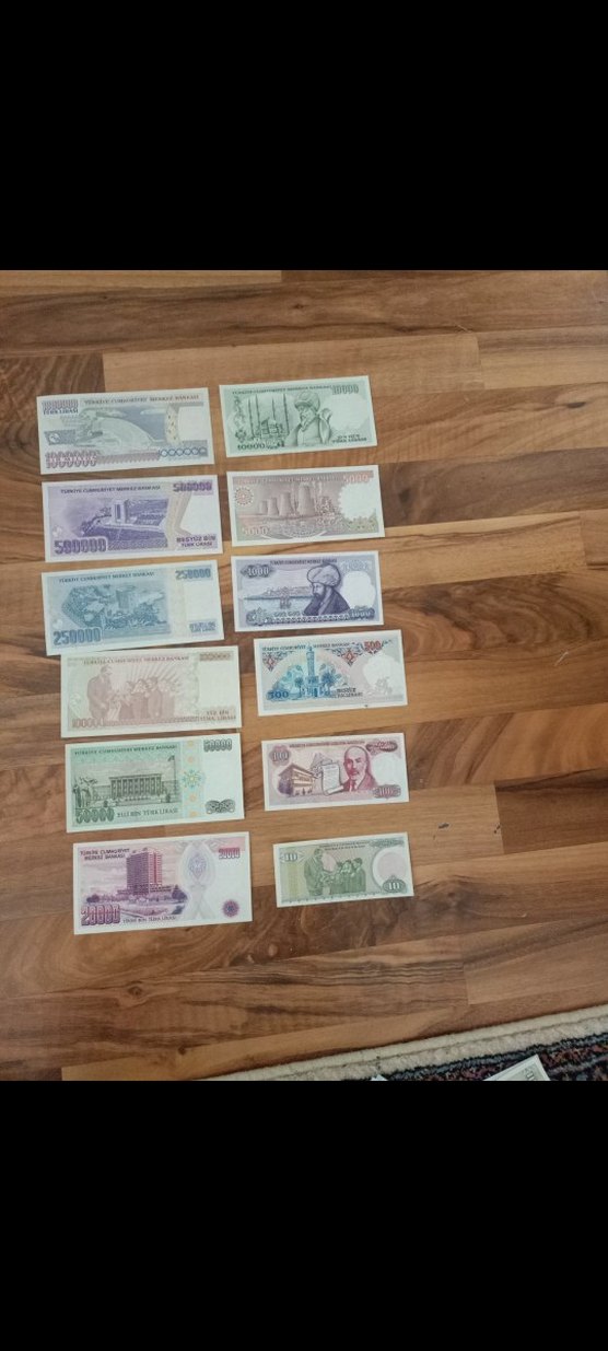 Türkiye Eski Banknot Koleksiyonu - Görsel 2