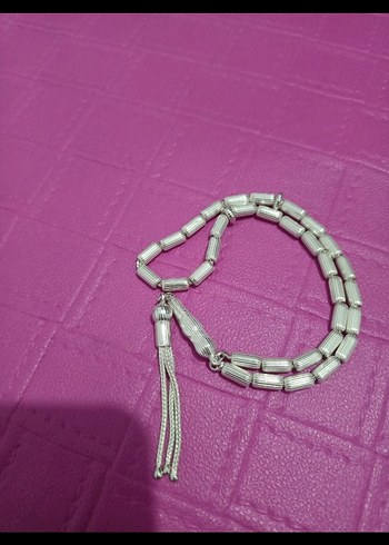 Tespih 925 ayar gümüştür.16.83 Gr dır. - Görsel 2