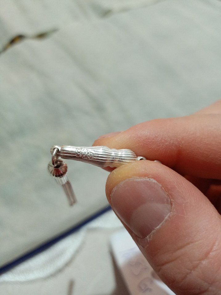 Tespih 925 ayar gümüştür.16.83 Gr dır. - Görsel 4