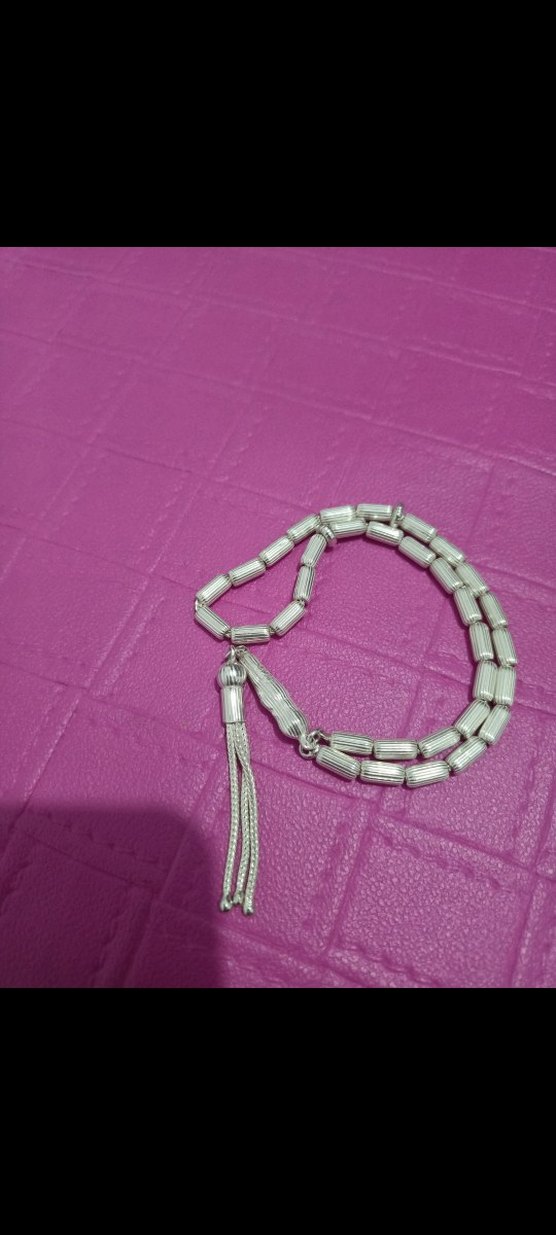 Tespih 925 ayar gümüştür.16.83 Gr dır. - Görsel 2