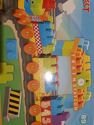 Dolu marka tren lego seti
