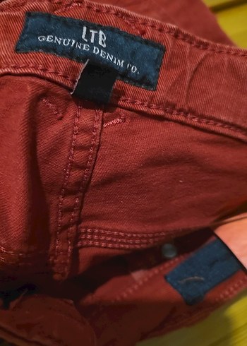 Bordo Kot Pantalon - Görsel 3