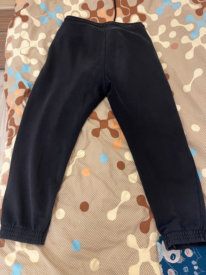 Kadın Siyah Rahat Kesim Eşofman Altı - Görsel 3