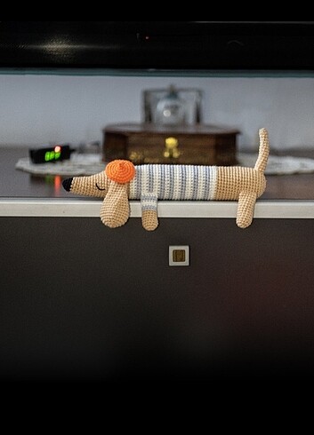 Amigurumi sosis köpek
