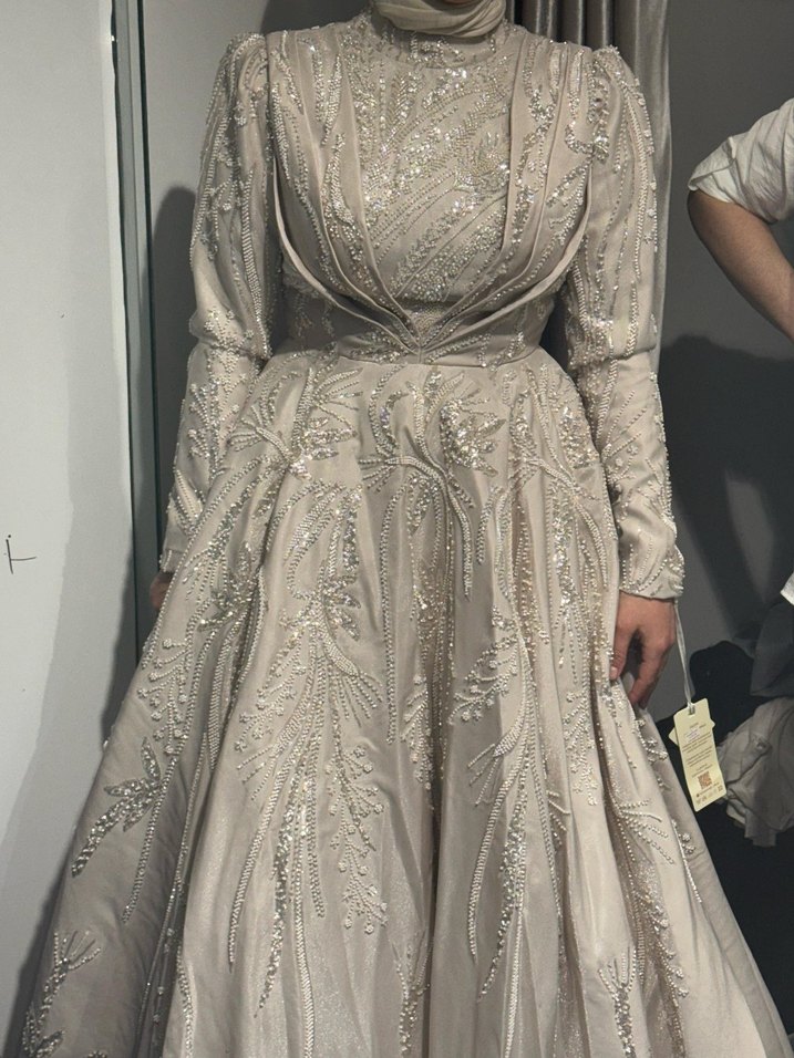 tesettür abiye elbise - Görsel 5