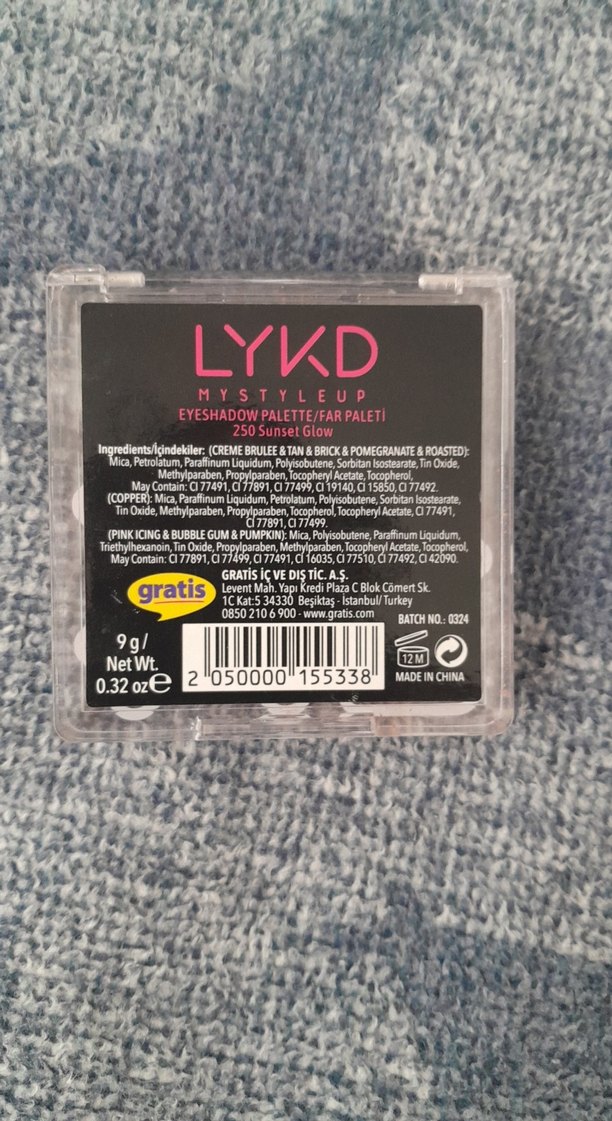 LYKD Çok Renkli Göz Farı Paleti - Görsel 2