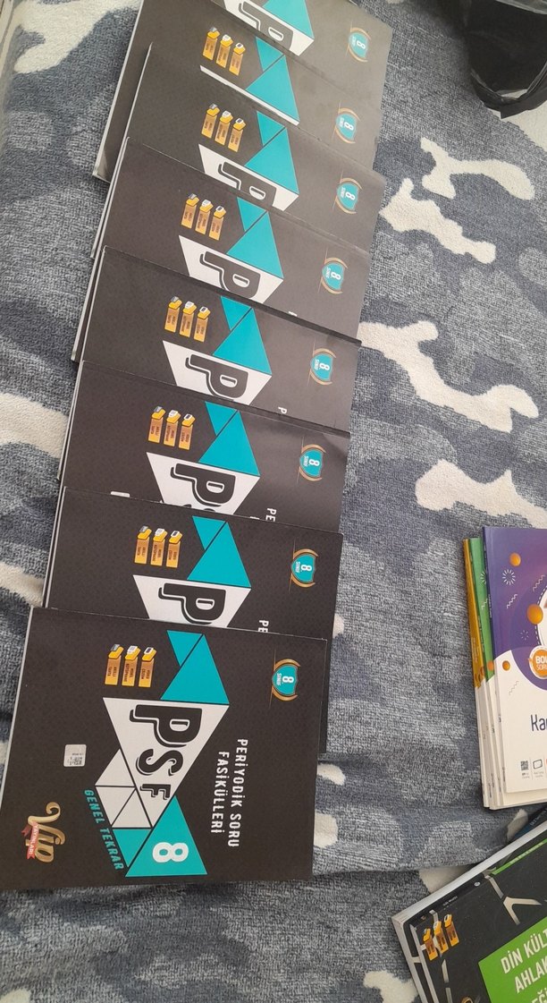 Periyodik Soru Fasikülleri Seti 8 Fasikül vip yayınları 8. sınıf - Görsel 2