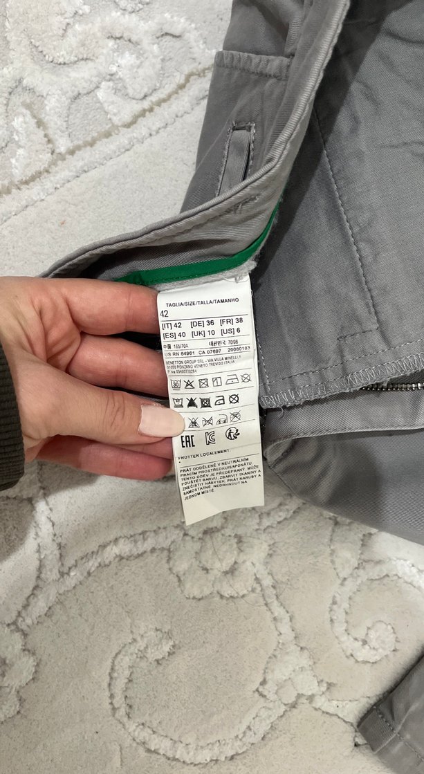 Gri Düz Kesim Pantolon — görsel 4/5