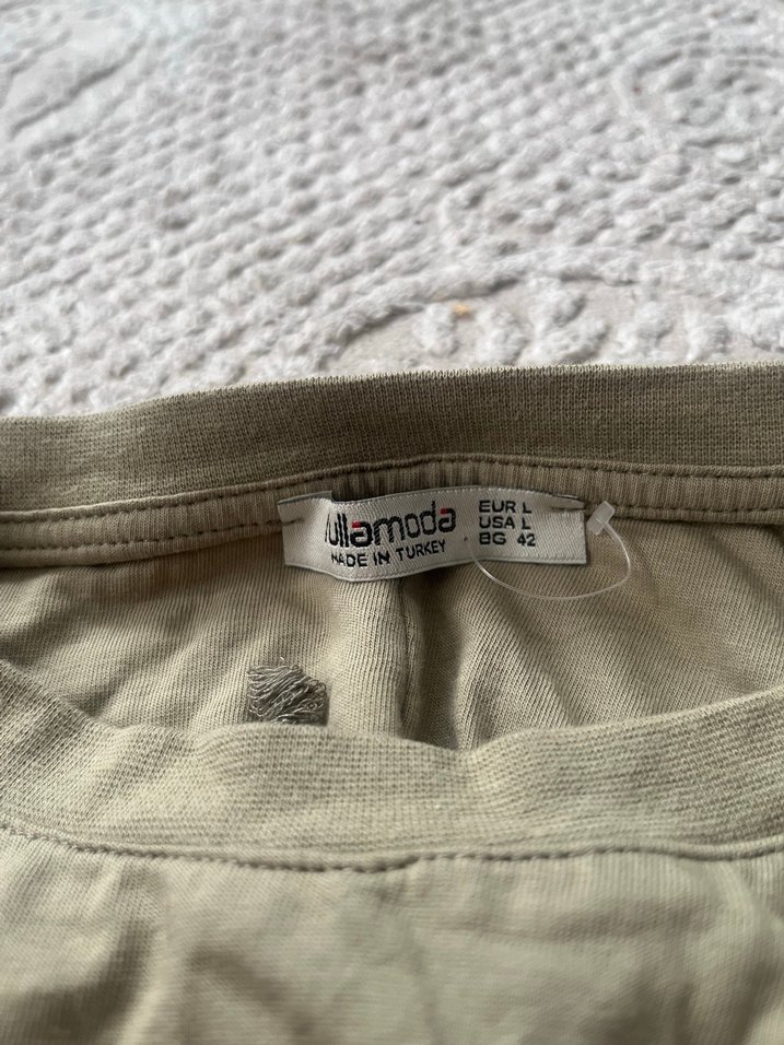 Bej Tişört Salaş Kesim ( hiç giyilmedi) - Görsel 4