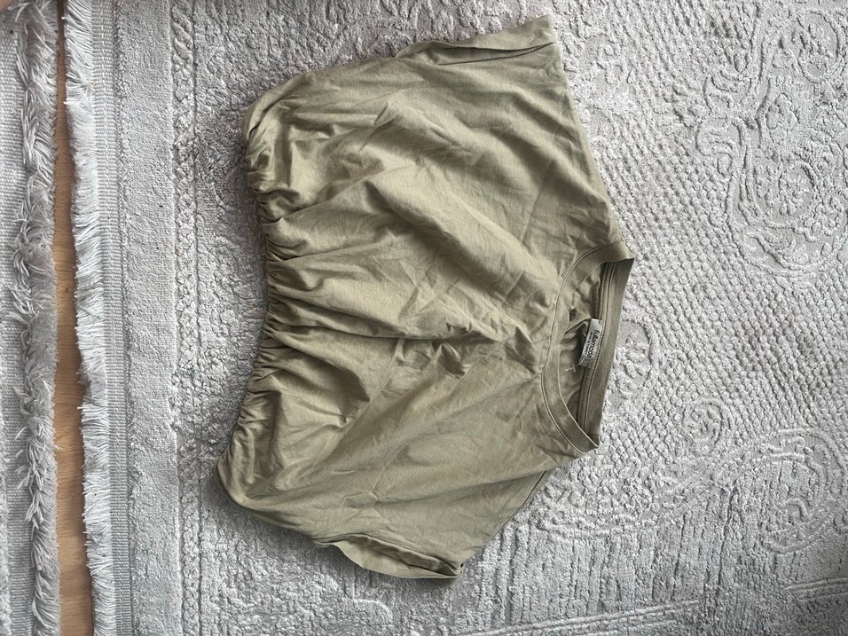 Bej Tişört Salaş Kesim ( hiç giyilmedi) - Görsel 2