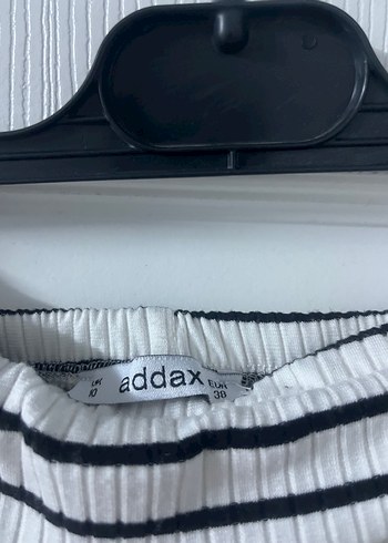 ADDAX Çizgili Kadın Elbise - Görsel 3