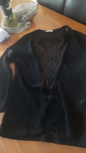 Uzun örgülü ceket 