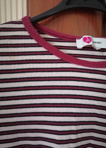 Koton Koton çizgili crop