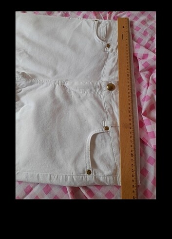 universal Beden beyaz Renk BEYAZ YAZLIK PANTALON