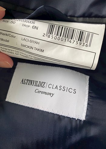 Altınyıldız Lacivert Smokin - Görsel 7