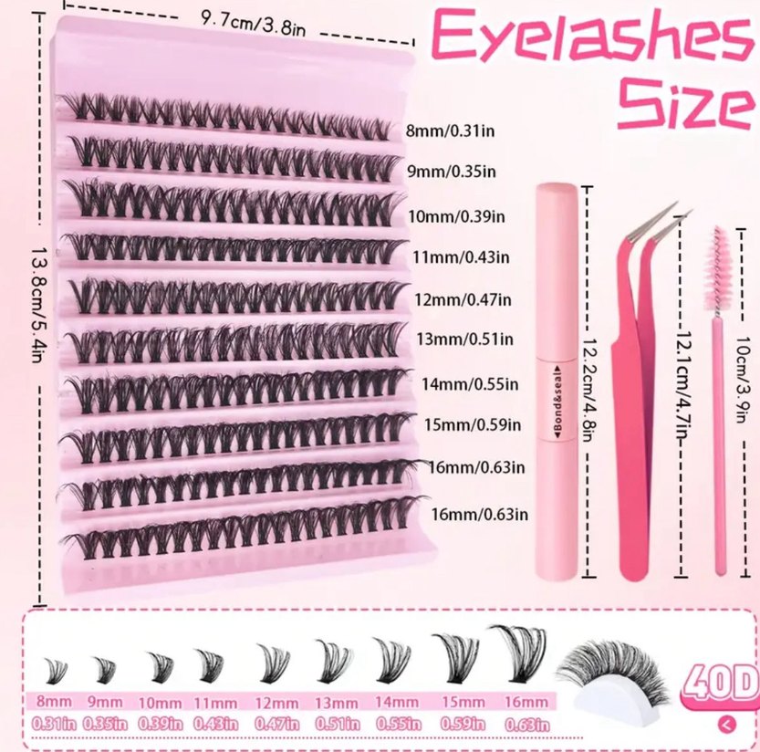 Takma kirpik set - Görsel 2