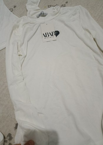 Beyaz Uzun Kollu Body 5 tanesi 400 - Görsel 2