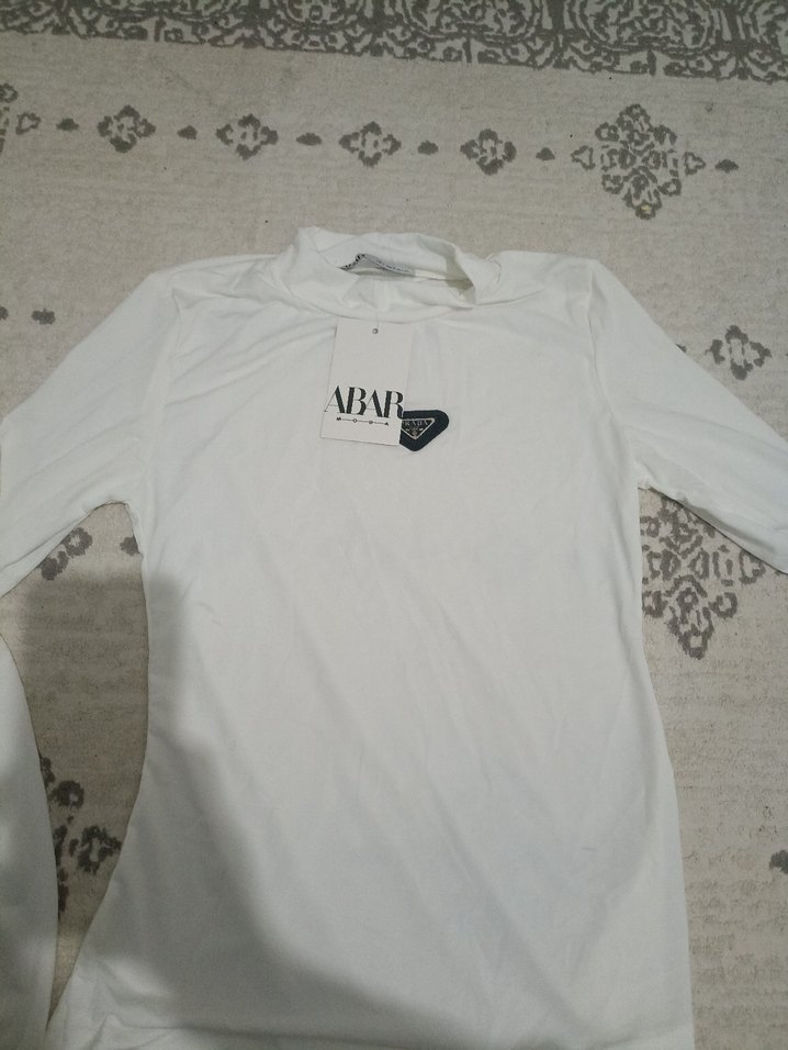 Beyaz Uzun Kollu Body 5 tanesi 400 - Görsel 5