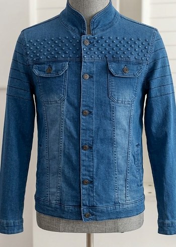 Trendyol & Milla Mavi Denim Erkek Kotceket