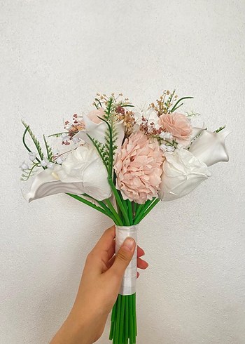 GELİN ÇİÇEĞİ-Bohem Gelin Buketi - Görsel 6