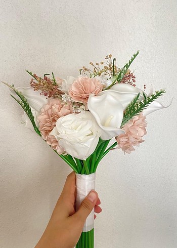 GELİN ÇİÇEĞİ-Bohem Gelin Buketi - Görsel 2