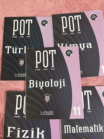 Palme yayınları 11. Sınıf test kitabı