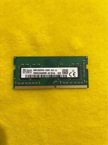 8gb ddr4 ram dizüstü